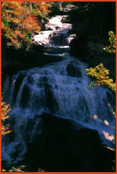 photo of a waterfalls