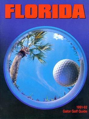 UF Golf Media Guide Cover