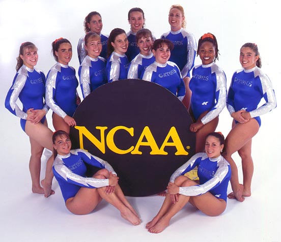 photo of 1996 Gymnastics Team