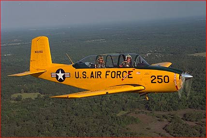 photo of T34 Navy trainer